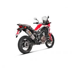Auspuff AKRAPOVIC SLIP-ON in TITAN zu Honda (CH Homologiert) EURO4