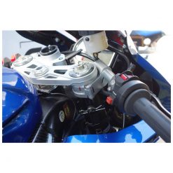 Standrohrschellen LSL (Paar) Speed-Match klappbar aus Alu in SILBER (Ansch