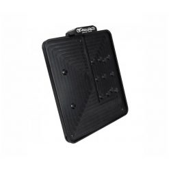 Kennzeichenhalter HeinzBikes SIDE MOUNT ALU CNC in CHROM mit LED Bel. (CH-