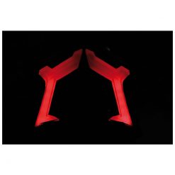 Rücklicht SHIN YO mit LED GETOENT und Reflektor in SCHWARZ zu Kawasaki (E-