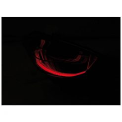 Rücklicht SHIN YO mit LED GETOENT und Reflektor in SCHWARZ zu Honda (E-Hom