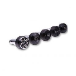 Farbring HIGHSIDER (Paar) aus ALU in SCHWARZ passend zu Lenkerendzapfen D