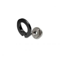 Adapter HeinzBikes SET3/4 Zoll Steckachse zu Kennzeichenhalter SIDE MOUNT