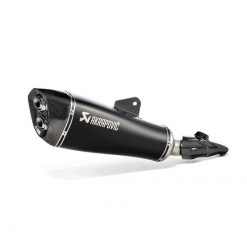 Auspuff AKRAPOVIC BLACK-LINE (SLIP-ON) in TITAN mit CARBON-ENDCAP zu BMW (