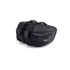 Satteltaschen für Heck BIKETEK (Paar) URBANO in SCHWARZ (vergrösserbar) (4