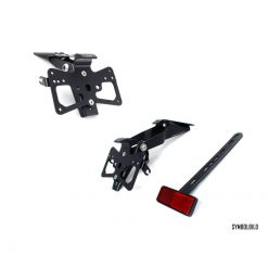 Kennzeichenhalter RIZOMA FOX in SCHWARZ zu Husqvarna inkl. Kennzeichenbele