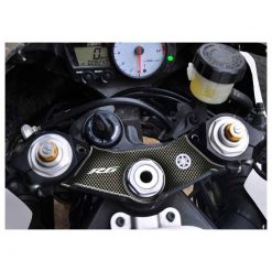 Gabelbrücken- Protektor PRINT in carbon-look zu Yamaha