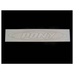 Sticker SACHS in WEISS zu Pony