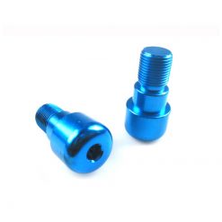 Lenkerendzapfen XBIKE original Ersatz in BLAU zu Yamaha R6 99-05