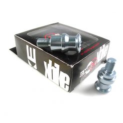 Ständeraufnahme XBIKE (Paar) in TITAN zu Kawasaki mit Gewinde M10 x 1.25mm