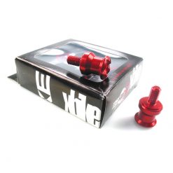 Ständeraufnahme XBIKE (Paar) in ROT zu Honda/Suzuki/Ducati mit Gewinde M8