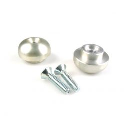 Lenkerendzapfen XBIKE orignal Ersatz in SILBER zu Yamaha mit Gewinde M6