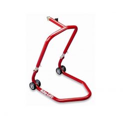 Motorradständer (FS-11) komplett BIKE-LIFT VORNE in ROT inkl. 6 Adapter Bo