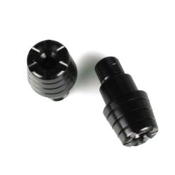 Lenkerendzapfen XBIKE in SCHWARZ zu Yamaha FZ6/FZ1000