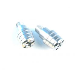 Lenkerendzapfen XBIKE in SILBER zu Yamaha FZ6/FZ1000