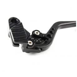 Kupplungshebel PAZZO RACING STARR - KURZ in schwarz / Versteller in schwarz