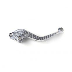 Bremshebel PAZZO RACING STARR - KURZ in silber / Versteller in silber (CH-