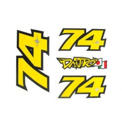 Sticker 4R JAPAN/ITALY 74 (10 x 12cm)