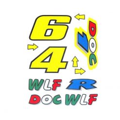 Sticker 4R 64 WLF DOC (10 x 12cm)