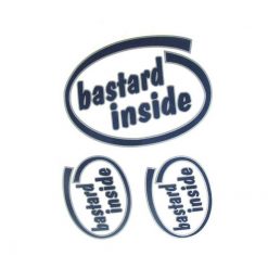 Sticker 4R Bastard Inside (10 x 12cm)