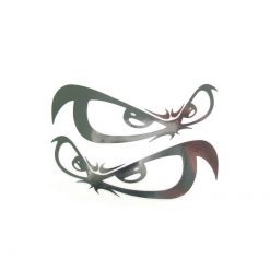 Sticker-Set 4R PREFUSTELLATI (Set à 2 Stück) NO FEAR in Chrom