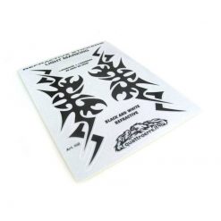 Sticker-Set 4R TRIBAL II reflektierend (13 x 9.5cm) für Helm oder an Carro