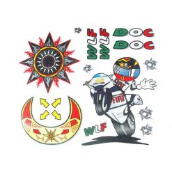 Sticker-Set 4R THE DOCTOR - DOC (14 x 16cm)