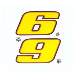 Sticker-Set 4R - 69- Valentino Rossi THE DOC (14 x 16cm)