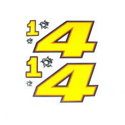 Sticker-Set 4R - 4- Valentino Rossi THE DOC (14 x 16cm)