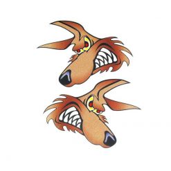 Sticker 4R WOLF (14 x 16cm)