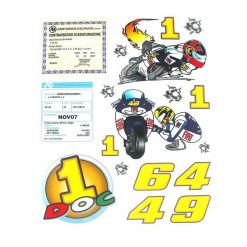 Sticker-Set 4R THE DOCTOR - DOC 1 (20 x 24cm)