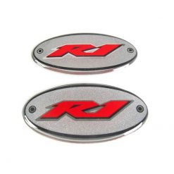 Sticker 4R (Paar) 3D MOTO SPORT OVAL R1