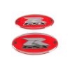 Sticker 4R (Paar) 3D MOTO SPORT OVAL GSX-R