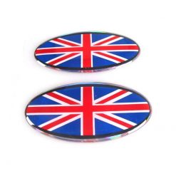 Sticker 4R (Paar) 3D MOTO SPORT OVAL British
