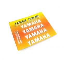 Logo-Trim 4R YAMAHA (4er Set) mit 3M Technologie in WEISS
