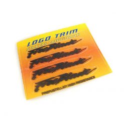 Logo-Trim 4R FIREBLADE (4er Set) mit 3M Technologie in SCHWARZ-METALLIC