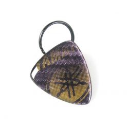 Schlüsselanhänger 4R 3D KEY SHIELD in CARBON-GOLD mit YAMAHA Logo