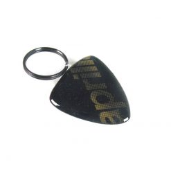Schlüsselanhänger 4R 3D KEY SHIELD in GLITER-GOLD mit APRILIA Logo