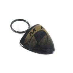 Schlüsselanhänger 4R 3D KEY SHIELD in GLITER-GOLD mit BMW Logo