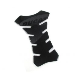 Tank Protektor 4R 3D RACING DUCATI in BLACK-METAL mit Logo
