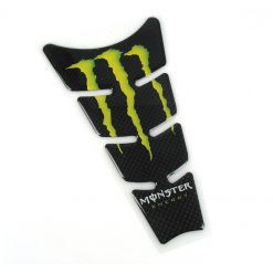 Tank Protektor 4R MONSTER ENERGY in carbon/grün mit Aufschrift