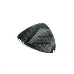 Sticker 4R 3D BIKE SHIELD in GLITER-SILBER (40 x 35/10mm) mit SUZUKI Logo