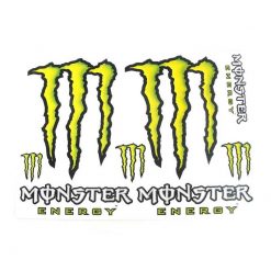 Sticker-Set 4R MONSTER ENERGY (35 x 25cm)