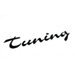 Sticker MERYT Tuning in SCHWARZ (28cm)