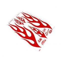 Sticker-Set MERYT Tribal in Rot (50 x 35cm)