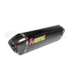 Auspuff AKRAPOVIC HEXAGONAL (SLIP-ON) in CARBON mit CARBON-ENDCAP zu Yamah