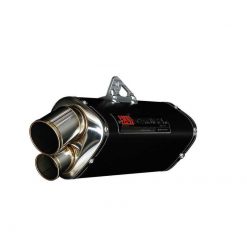 Auspuff Yoshimura TRI-OVAL 2 in Metal Magic zu Suzuki (CH Homologiert)