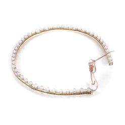 LED-Silikonstring XENON 48cm (flexibel zum kleben) ROT-leuchtend