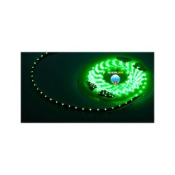 LED-Silikonband XENON (90cm) mit 54 SEITLICH-leuchtendene SMD-LED in GRÜN