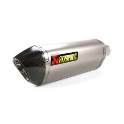 Auspuff AKRAPOVIC HEXAGONAL (SLIP-ON) in TITAN mit CARBON-ENDCAP zu Kawasa